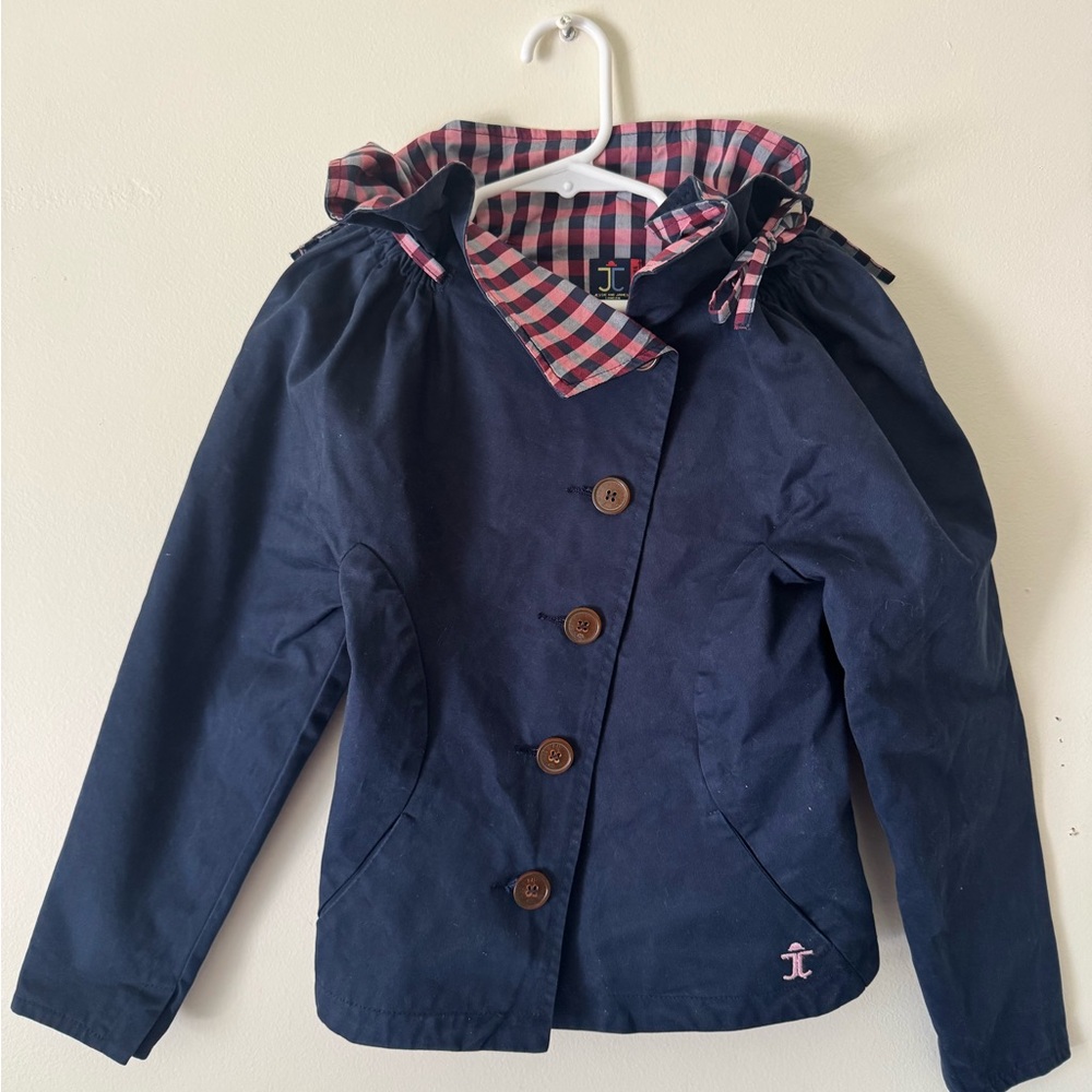 Stunning Designer Jessie & James UK London Asymmetrical  Jacket Size 6-7